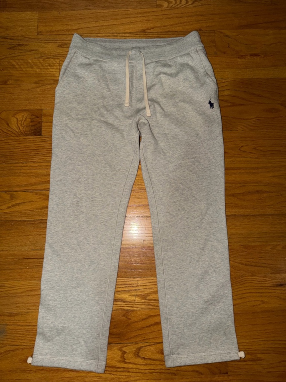 Polo by Ralph Lauren Light Gray Fleece Jogger Pants